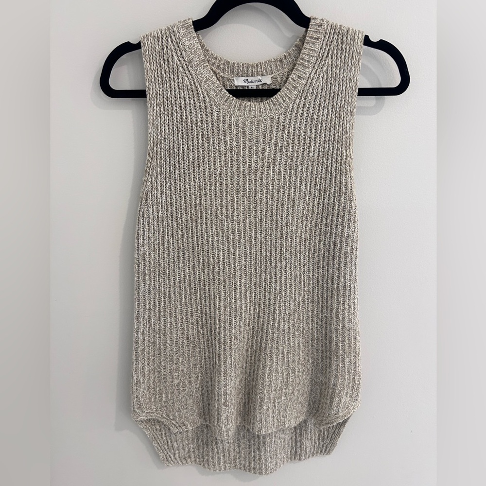 Madewell knit tank top.